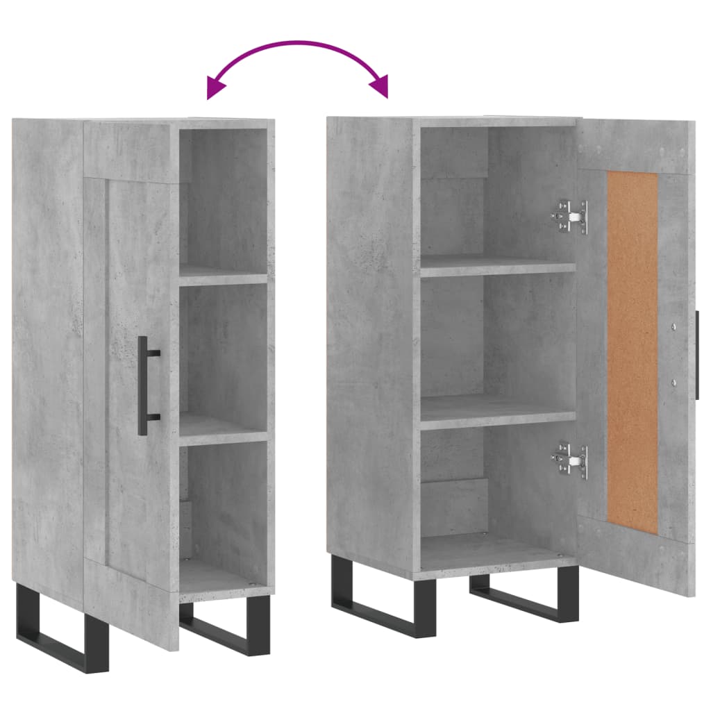 Sideboard 34.5X34X90 Cm Engineered Wood