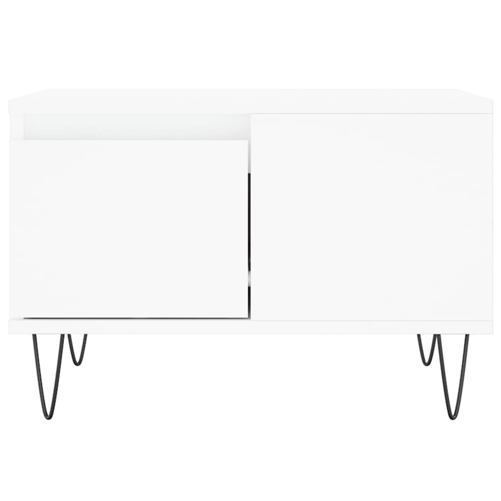 Coffee Table 55X55X36.5 Cm Engineered Wood