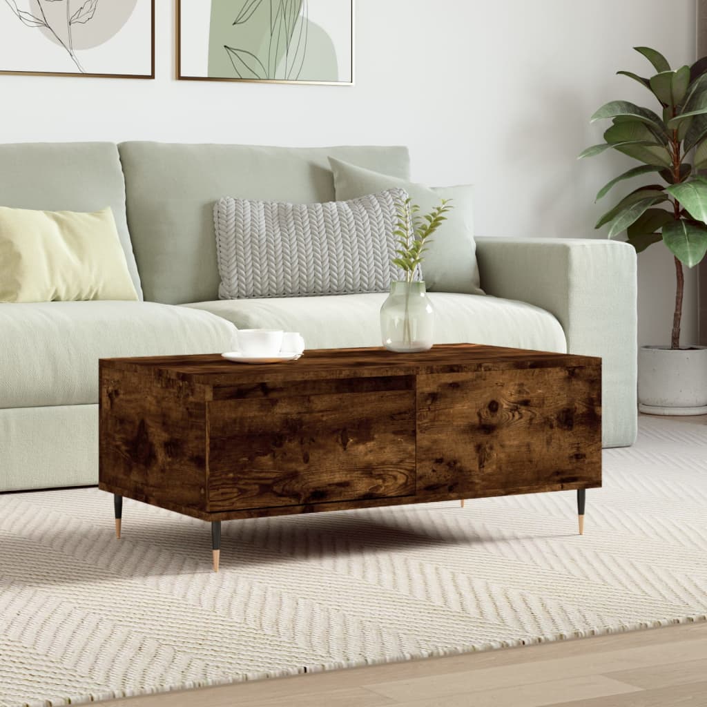 Coffee Table 90X50X36.5 Cm Engineered Wood