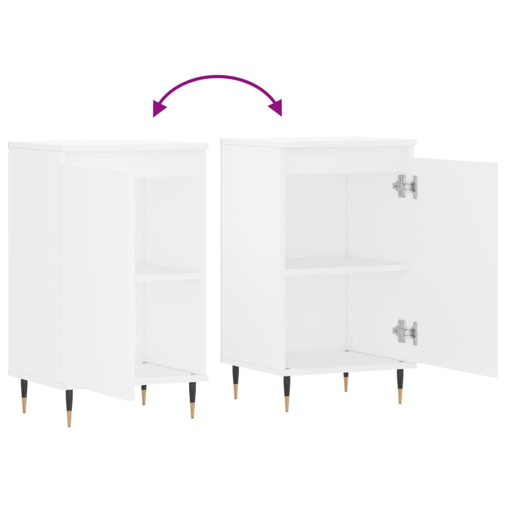 Sideboards 2 Pcs 40X35X70 Cm Engineered Wood