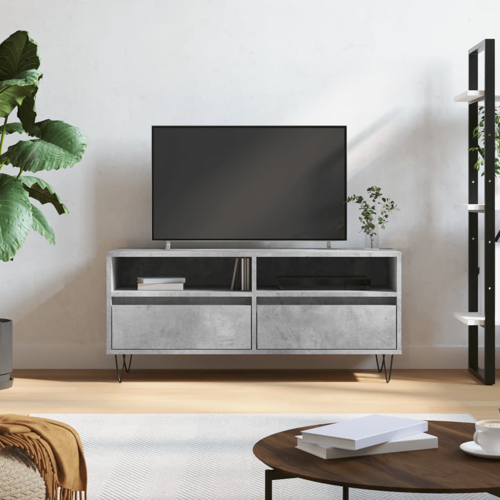 Tv Cabinet 100X34.5X44.5 Cm Engineered Wood