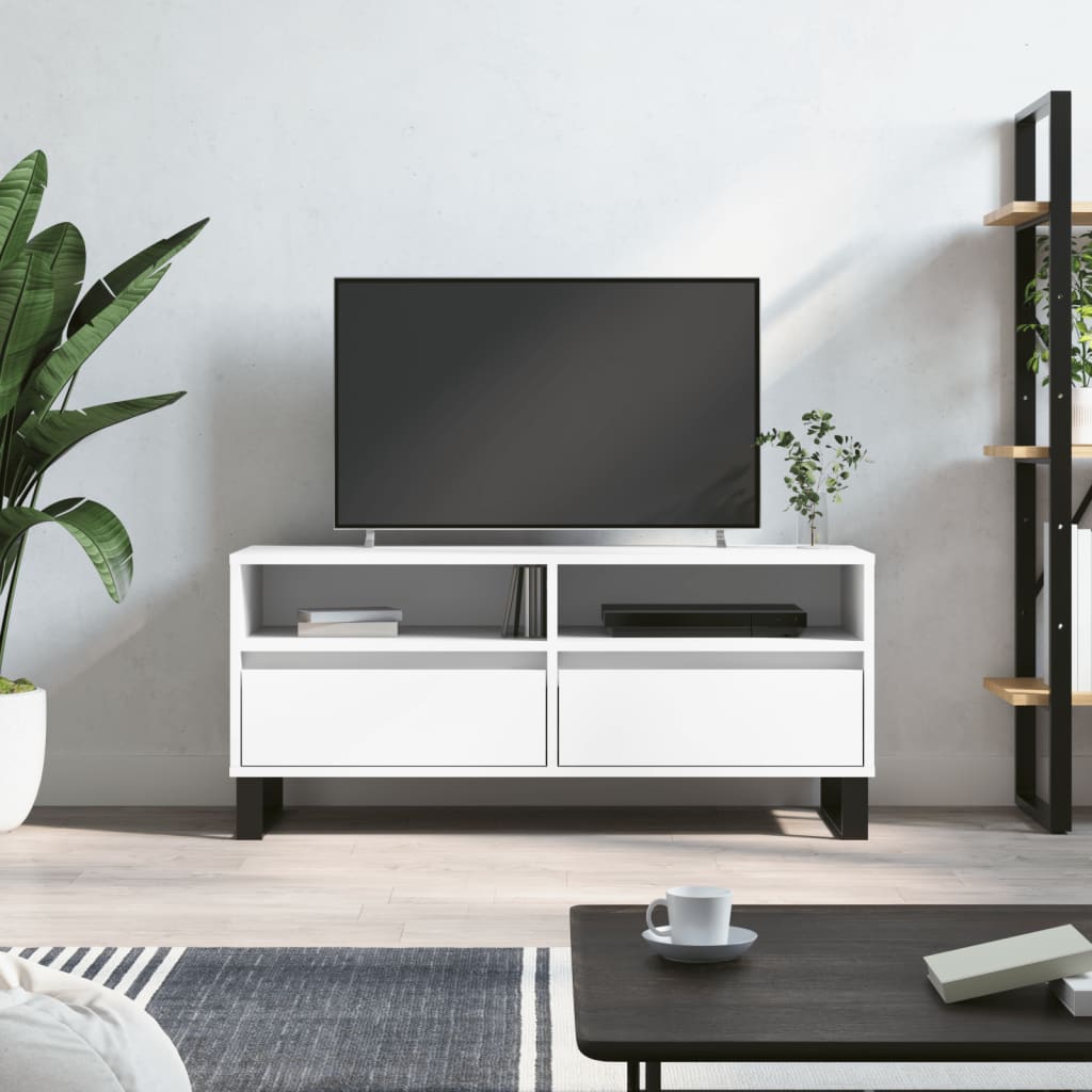 Tv Cabinet 100X34.5X44.5 Cm Engineered Wood