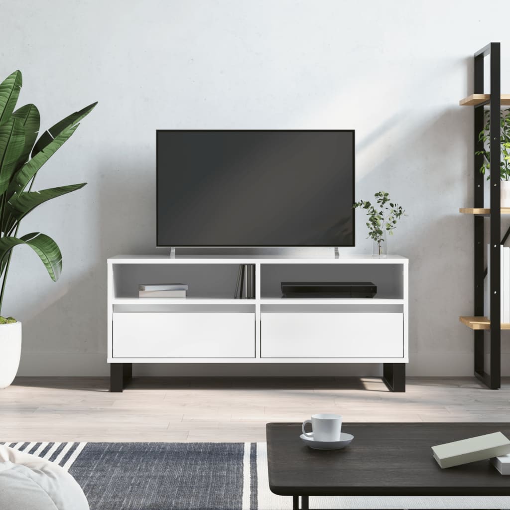 Tv Cabinet 100X34.5X44.5 Cm Engineered Wood