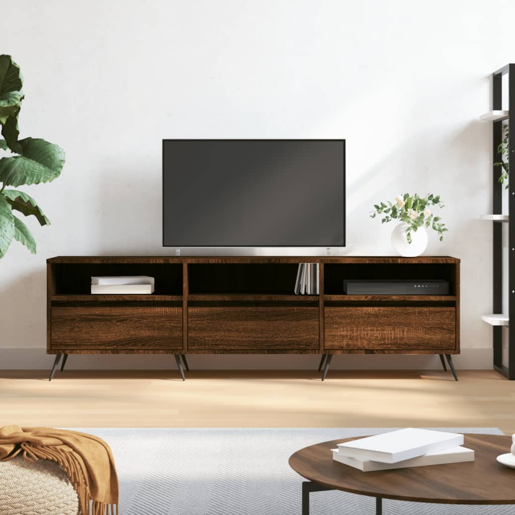 Tv Cabinet 150X30X44.5 Cm Engineered Wood