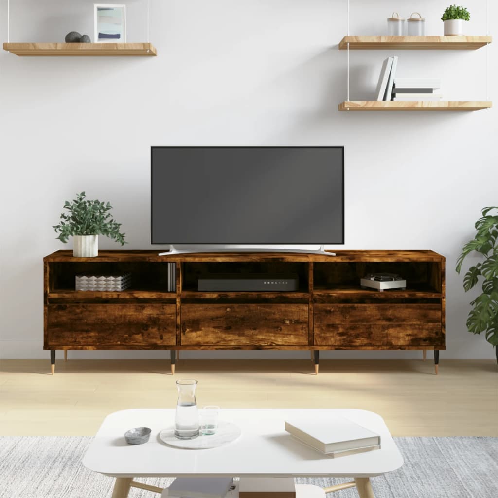 Tv Cabinet 150X30X44.5 Cm Engineered Wood