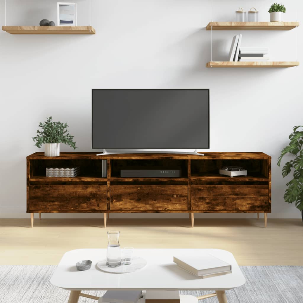 Tv Cabinet 150X30X44.5 Cm Engineered Wood