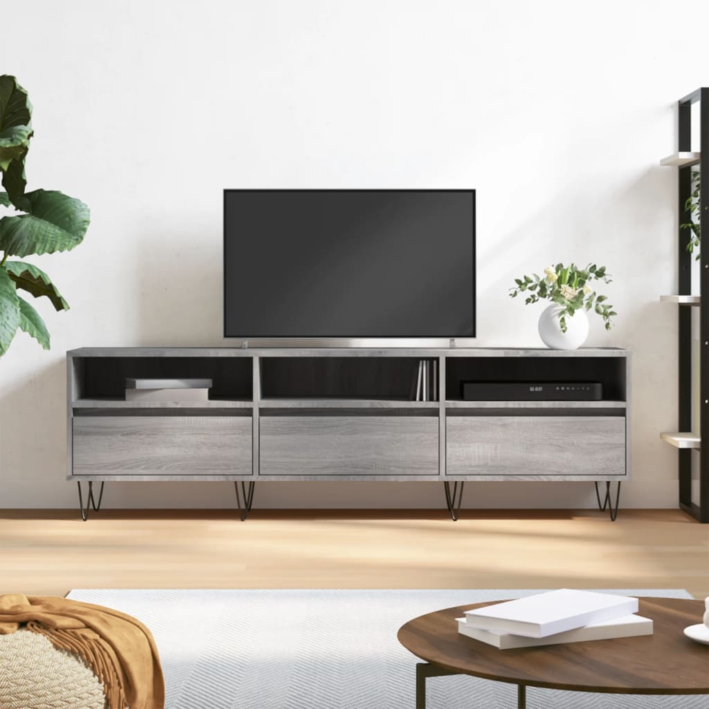 Tv Cabinet 150X30X44.5 Cm Engineered Wood