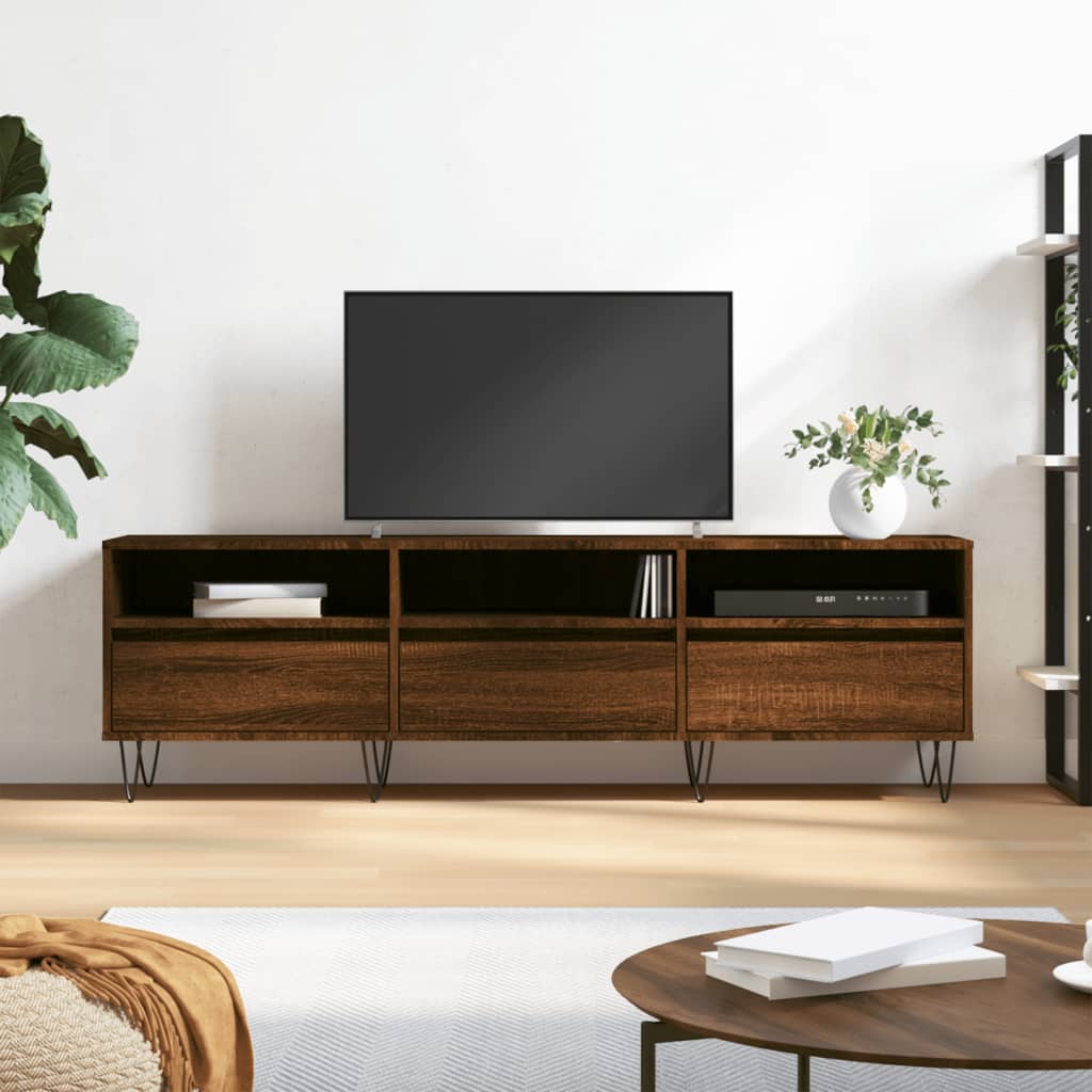 Tv Cabinet 150X30X44.5 Cm Engineered Wood