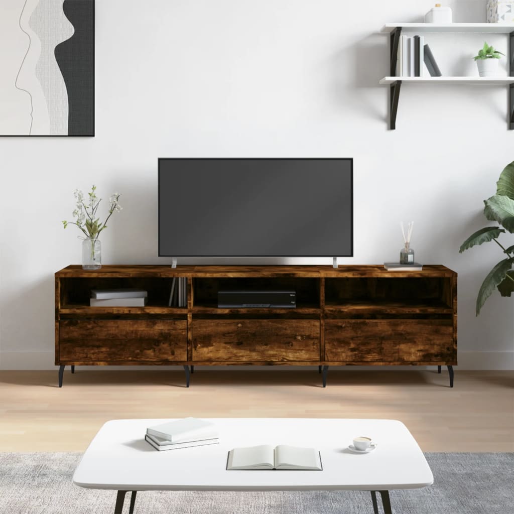Tv Cabinet 150X30X44.5 Cm Engineered Wood