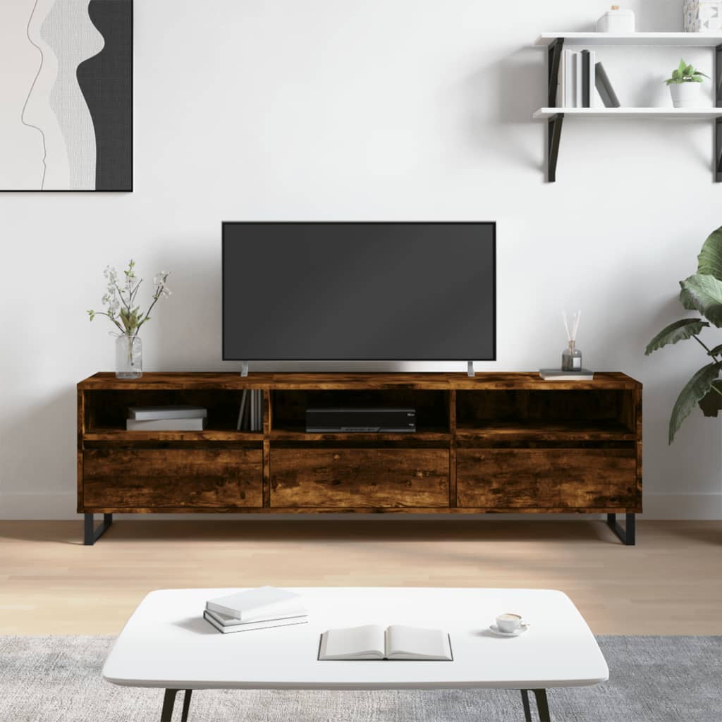 Tv Cabinet 150X30X44.5 Cm Engineered Wood