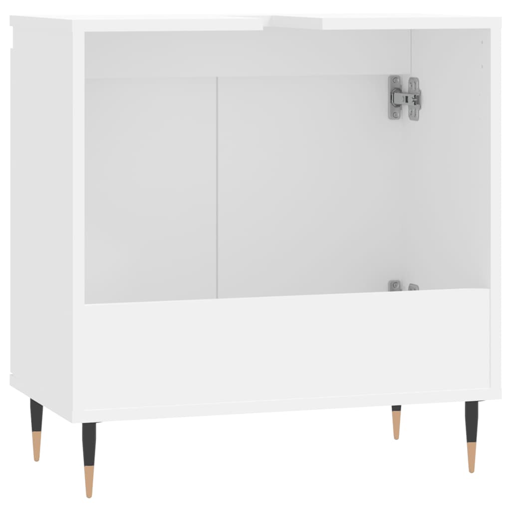 Bathroom Cabinet 58X33X60 Cm Engineered Wood
