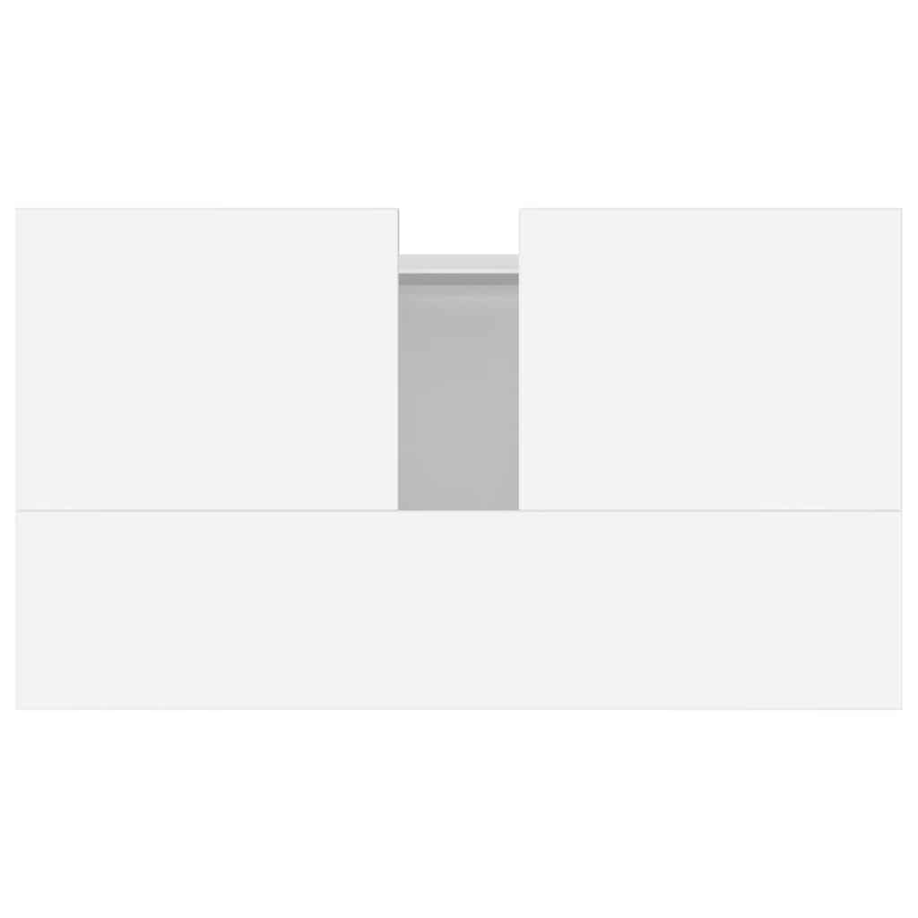 Bathroom Cabinet 58X33X60 Cm Engineered Wood