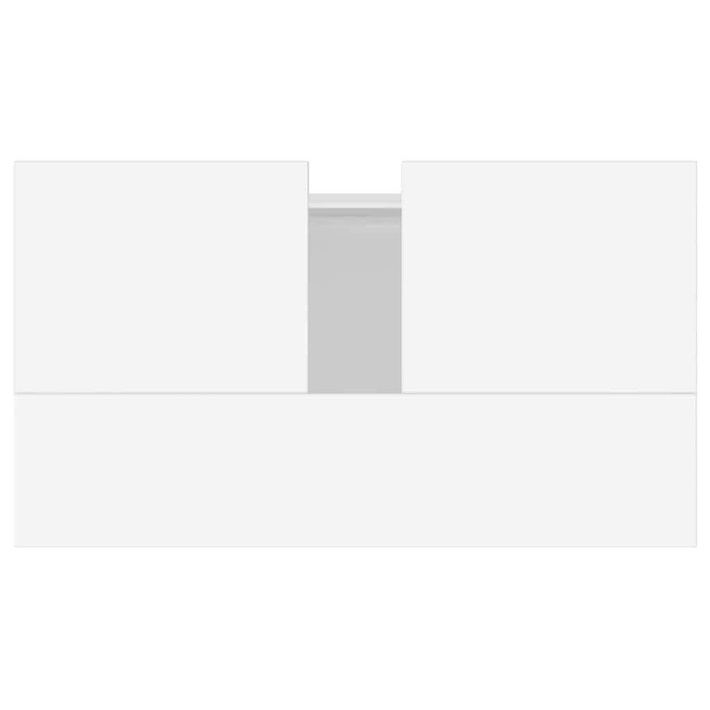 Bathroom Cabinet 58X33X60 Cm Engineered Wood