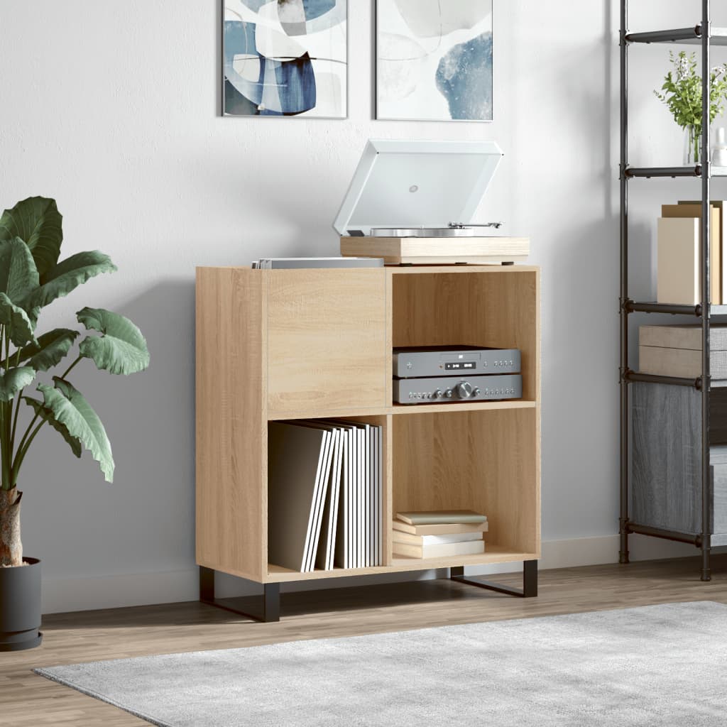 Record Cabinet 84.5X38X89 Cm Engineered Wood