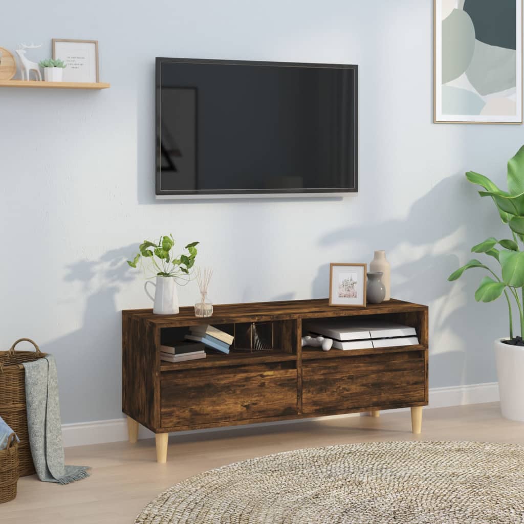 Tv Cabinet 100X34.5X44.5 Cm Engineered Wood