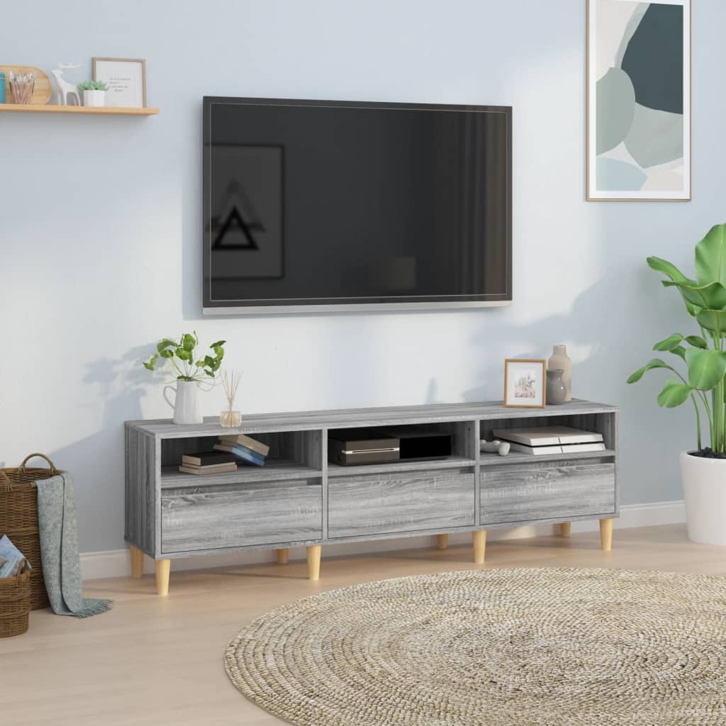 Tv Cabinet 100X34.5X44.5 Cm Engineered Wood