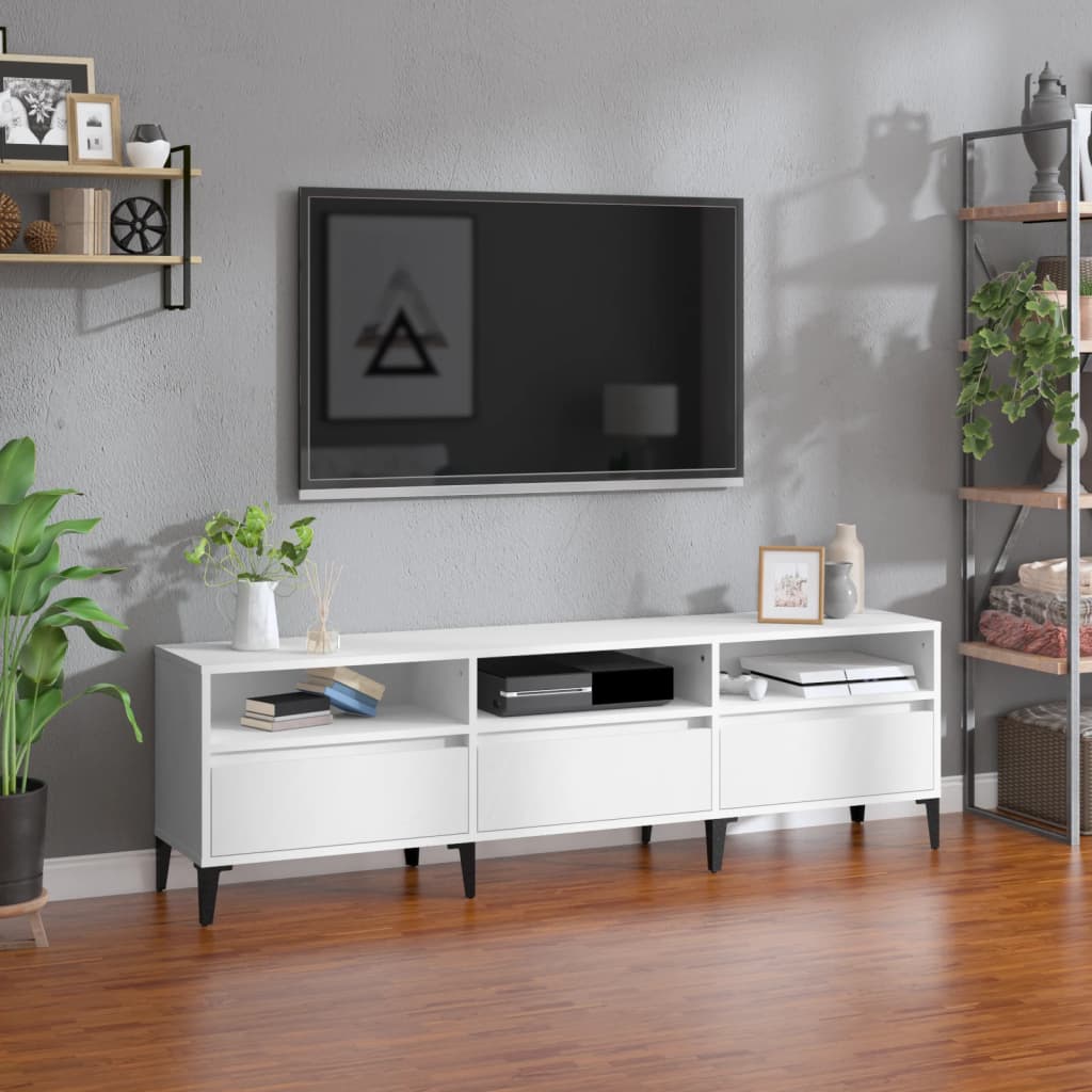Tv Cabinet 150X30X44.5 Cm Engineered Wood
