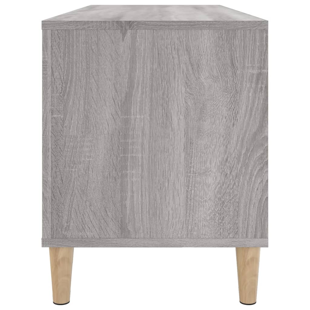 Record Cabinet Grey Sonoma 100X38X48 Cm Engineered Wood