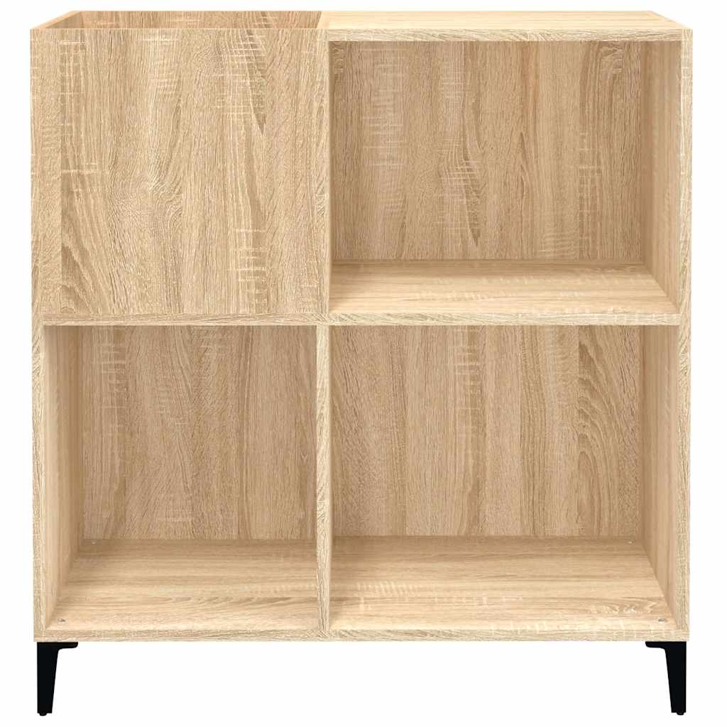 Record Cabinet Sonoma Oak 84.5X38X89 Cm Engineered Wood