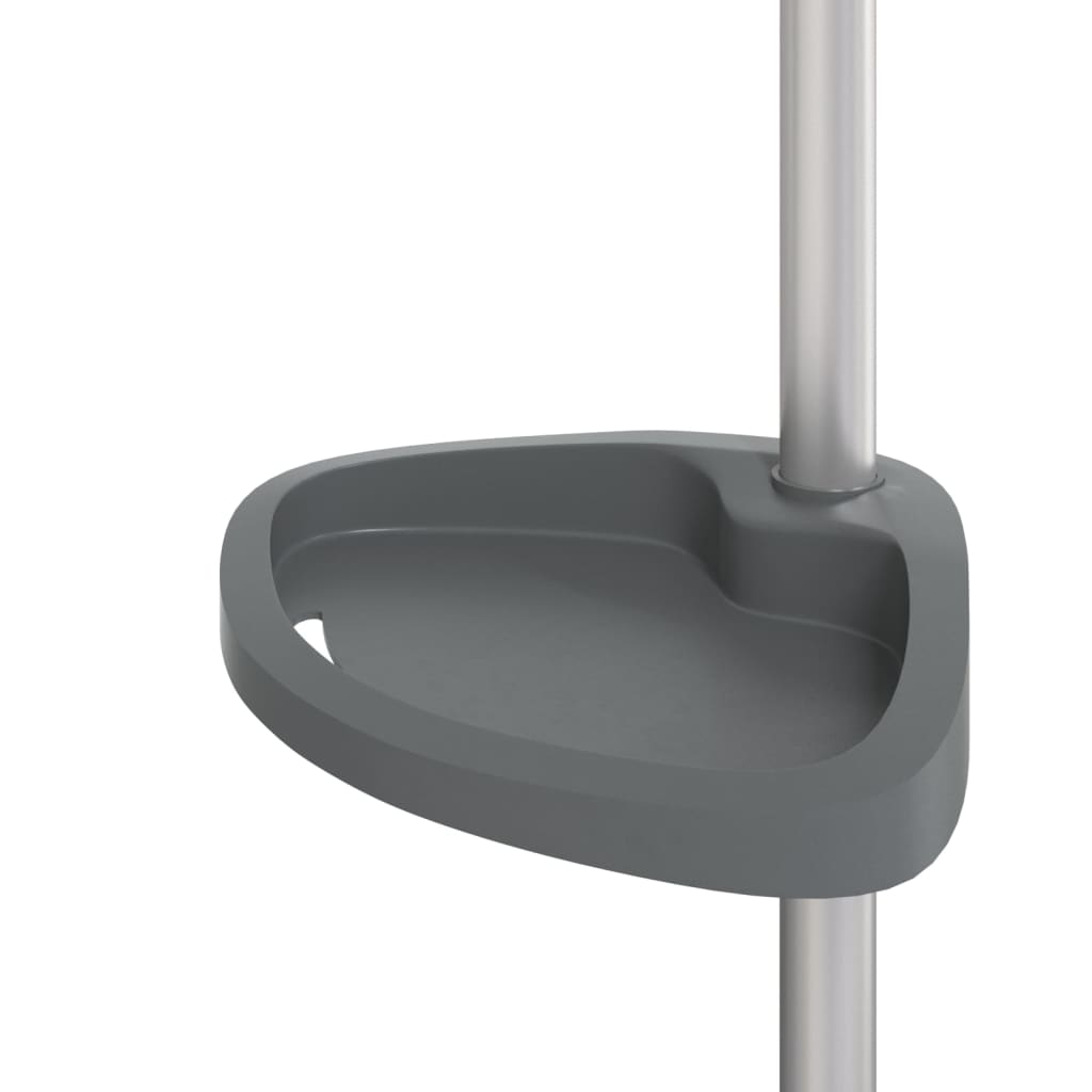 Towel Rail 47X280 Cm Aluminium