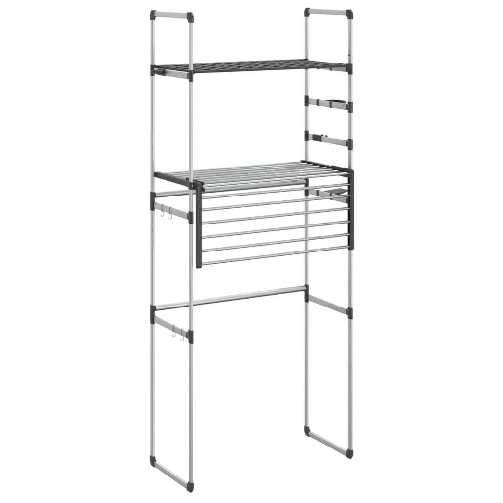 Washing Machine Shelf 77X52X192 Cm Aluminium