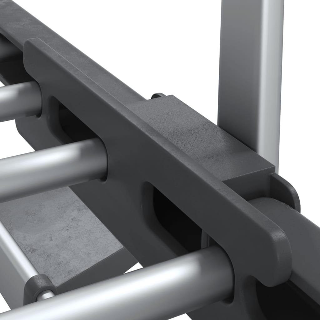 Washing Machine Shelf 77X52X192 Cm Aluminium