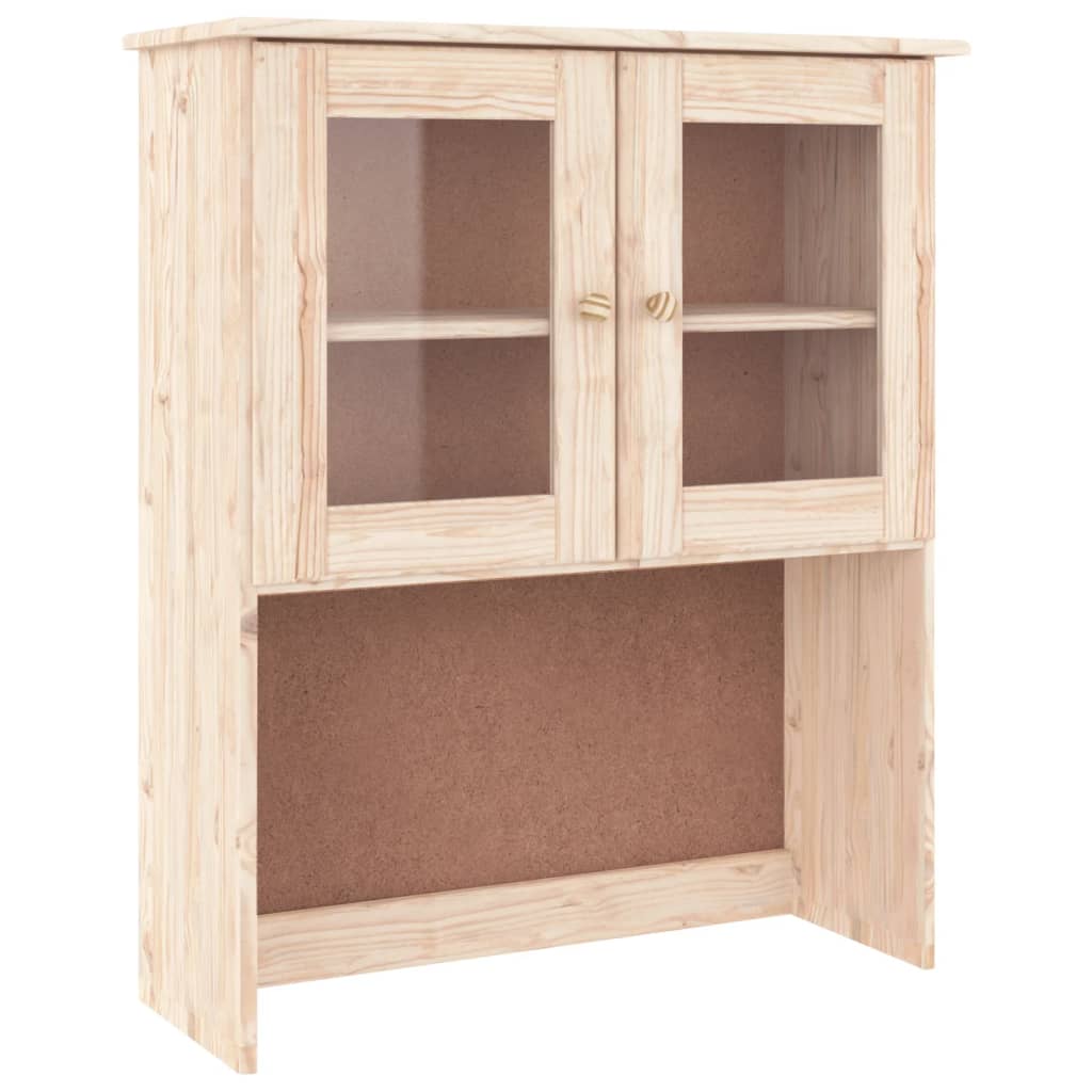 Highboard Alta 77X35X188 Cm Solid Wood Pine