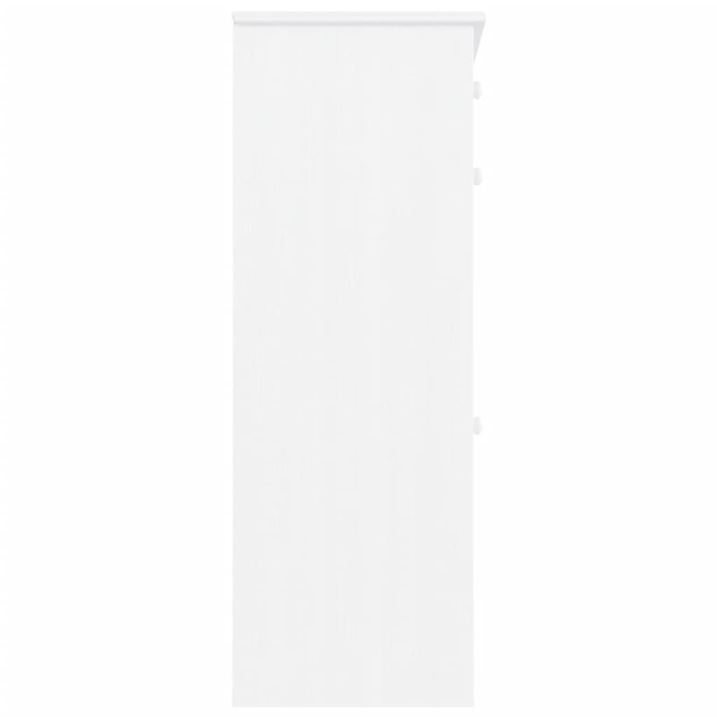 Shoe Cabinet Alta 77X35X96 Cm Solid Wood Pine