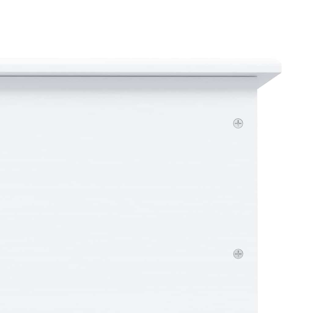 Storage Chest With Wheels Alta 73X39.5X43 Cm Solid Wood Pine