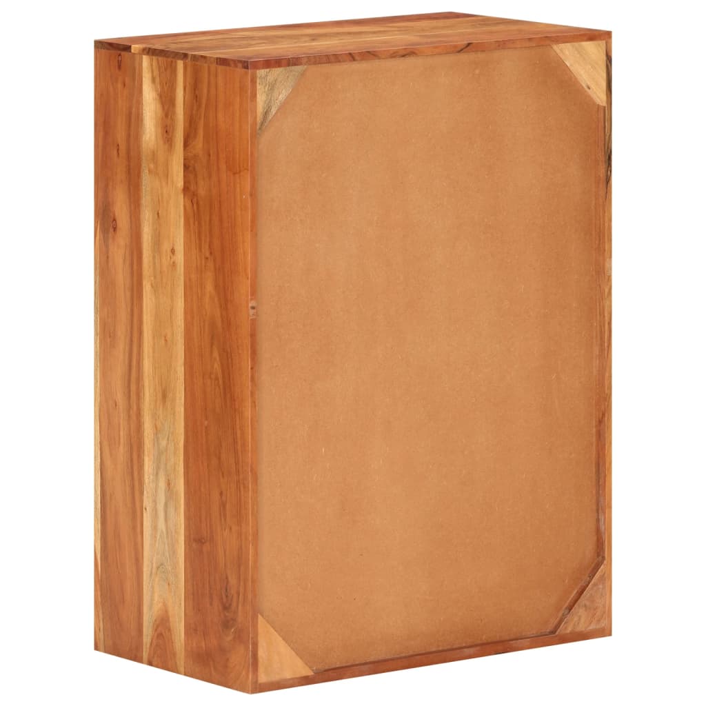 Sideboard 55X33X75 Cm Solid Wood Acacia
