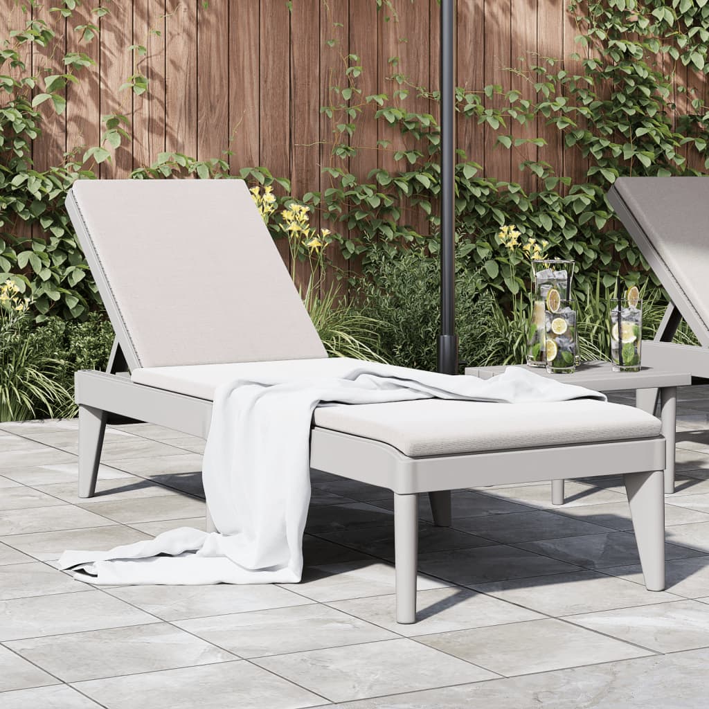 Sun Lounger 186X60X29 Cm Pp