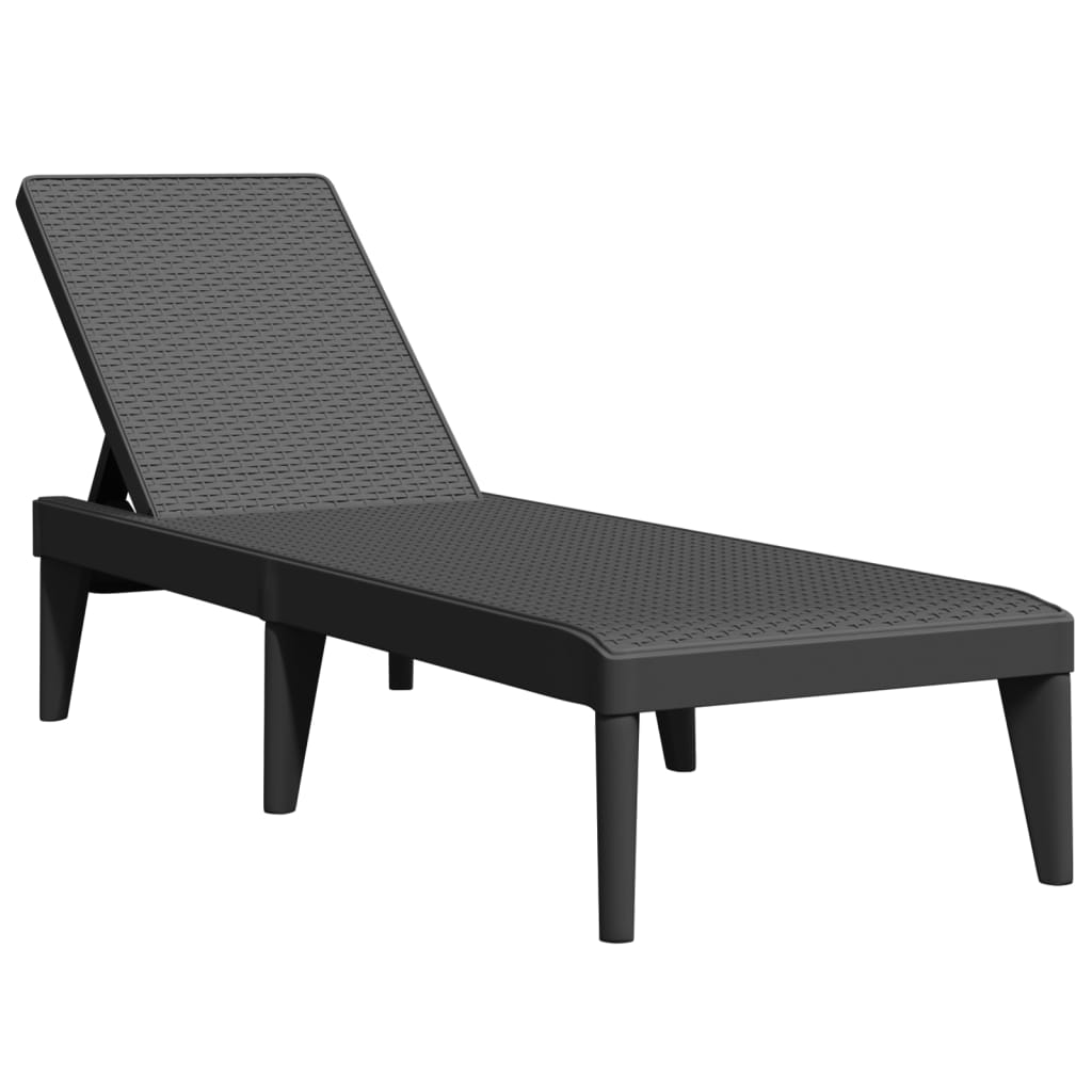 Sun Lounger 186X60X29 Cm Pp