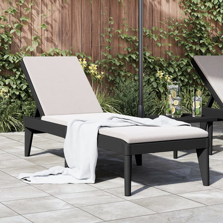 Sun Lounger 186X60X29 Cm Pp