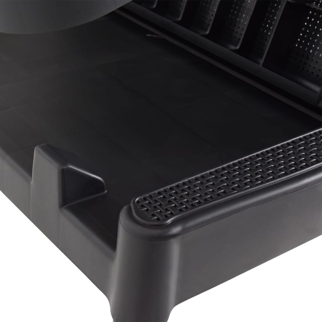 Sun Lounger 186X60X29 Cm Pp