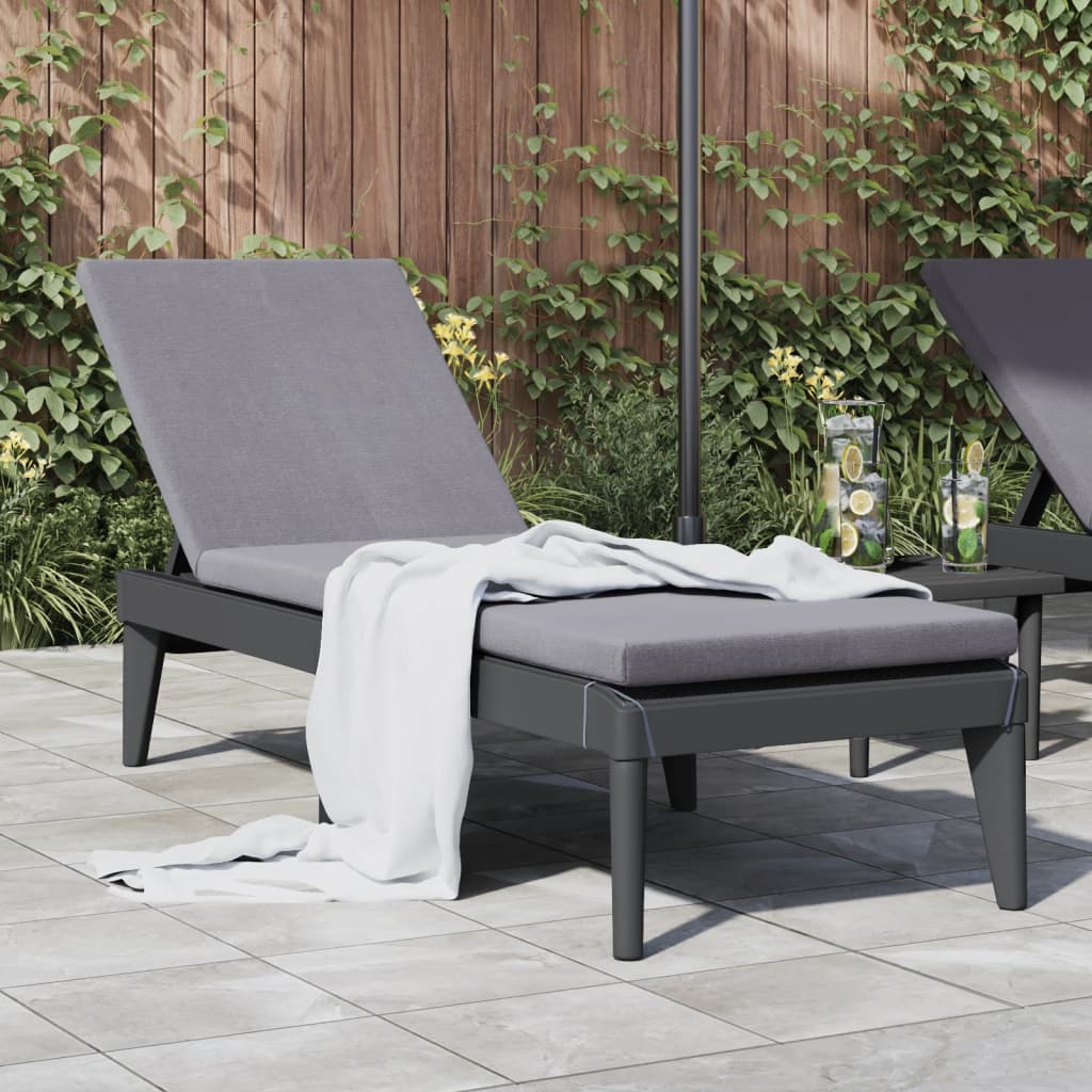 Sun Lounger 186X60X29 Cm Pp