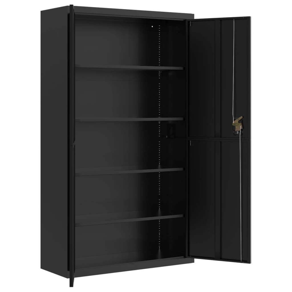 File Cabinet 105X40X180 Cm Steel
