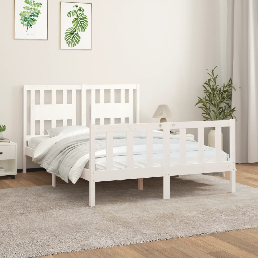 Bed Frame Without Mattress Solid Wood Single Single