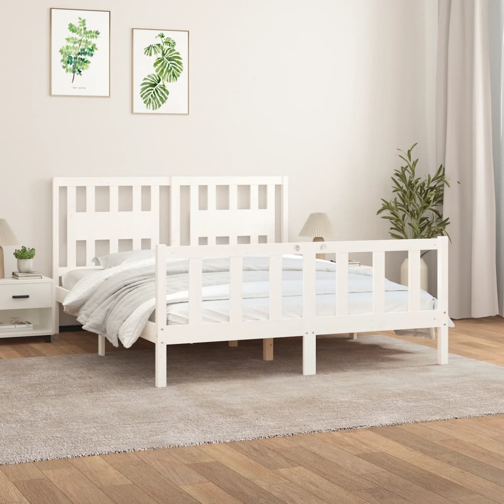 Bed Frame Without Mattress Solid Wood Single Single