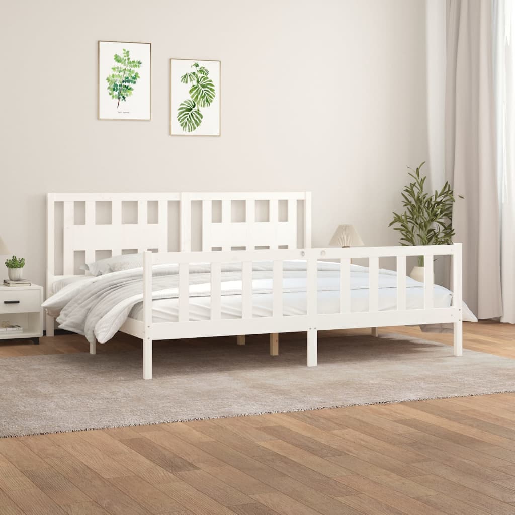 Bed Frame Without Mattress Solid Wood Single Single
