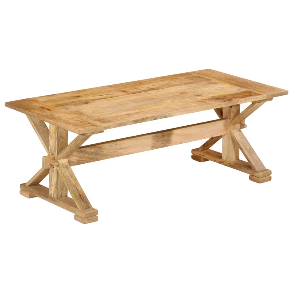 Coffee Table 110X52X40 Cm Solid Wood Mango