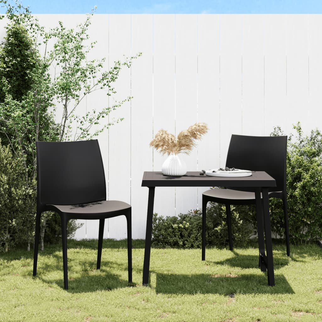 Garden Chairs 2 Pcs 50X46X80 Cm Polypropylene
