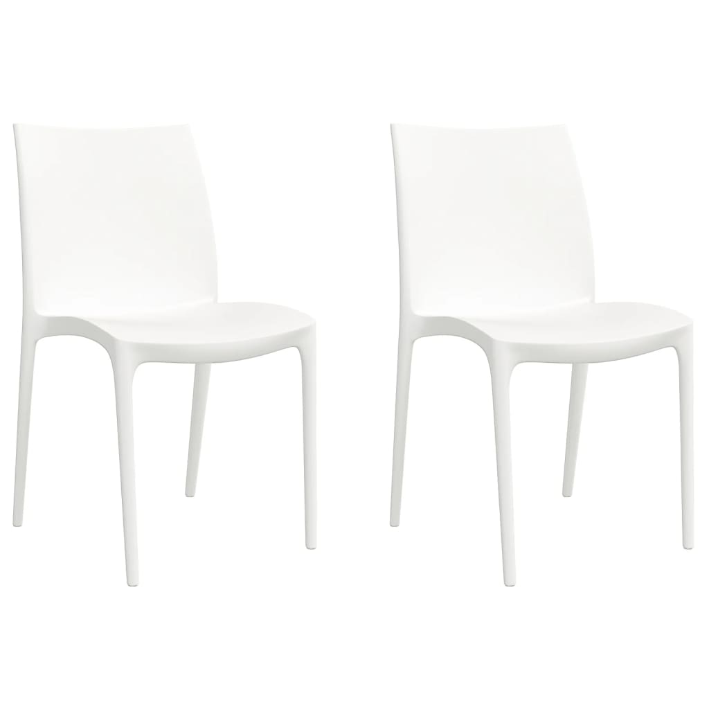 Garden Chairs 2 Pcs 50X46X80 Cm Polypropylene