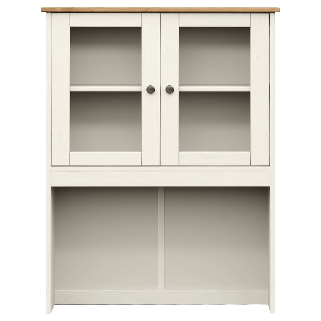 Highboard Vigo 78X40X175 Cm Solid Wood Pine