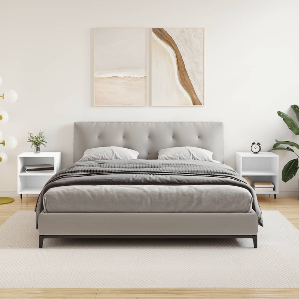 Bedside Cabinet 40X30X50 Cm Engineered Wood