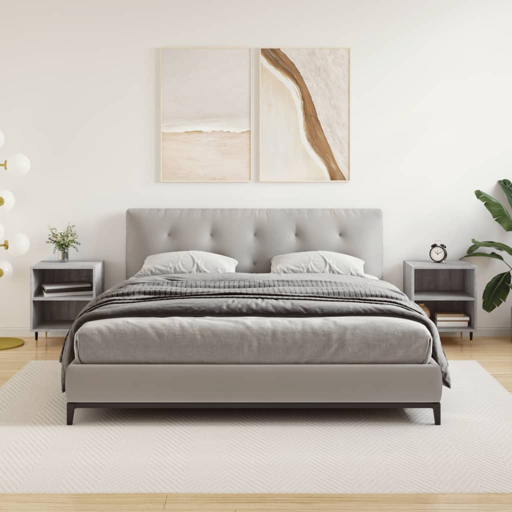 Bedside Cabinet 40X30X50 Cm Engineered Wood