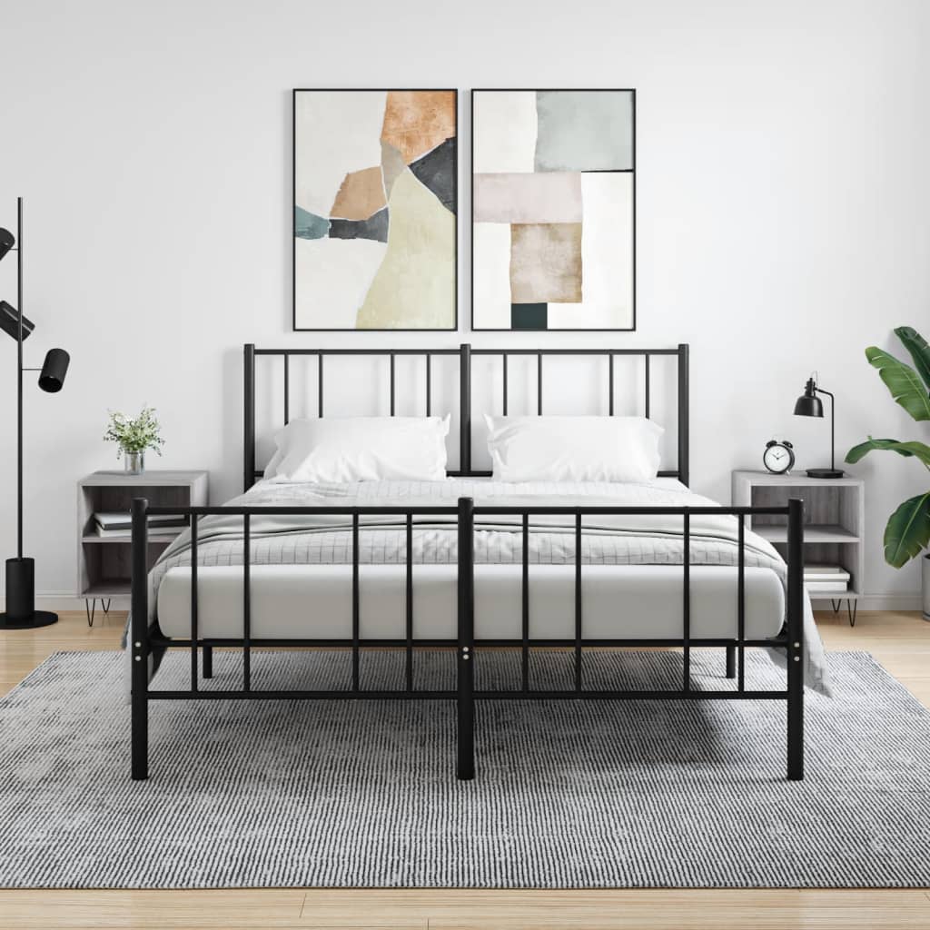 Bedside Cabinets 2 Pcs 40X30X50 Cm Engineered Wood