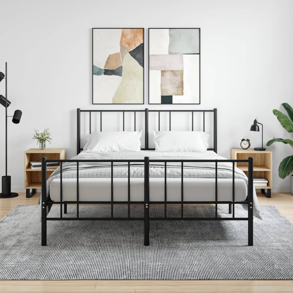 Bedside Cabinets 2 Pcs 40X30X50 Cm Engineered Wood