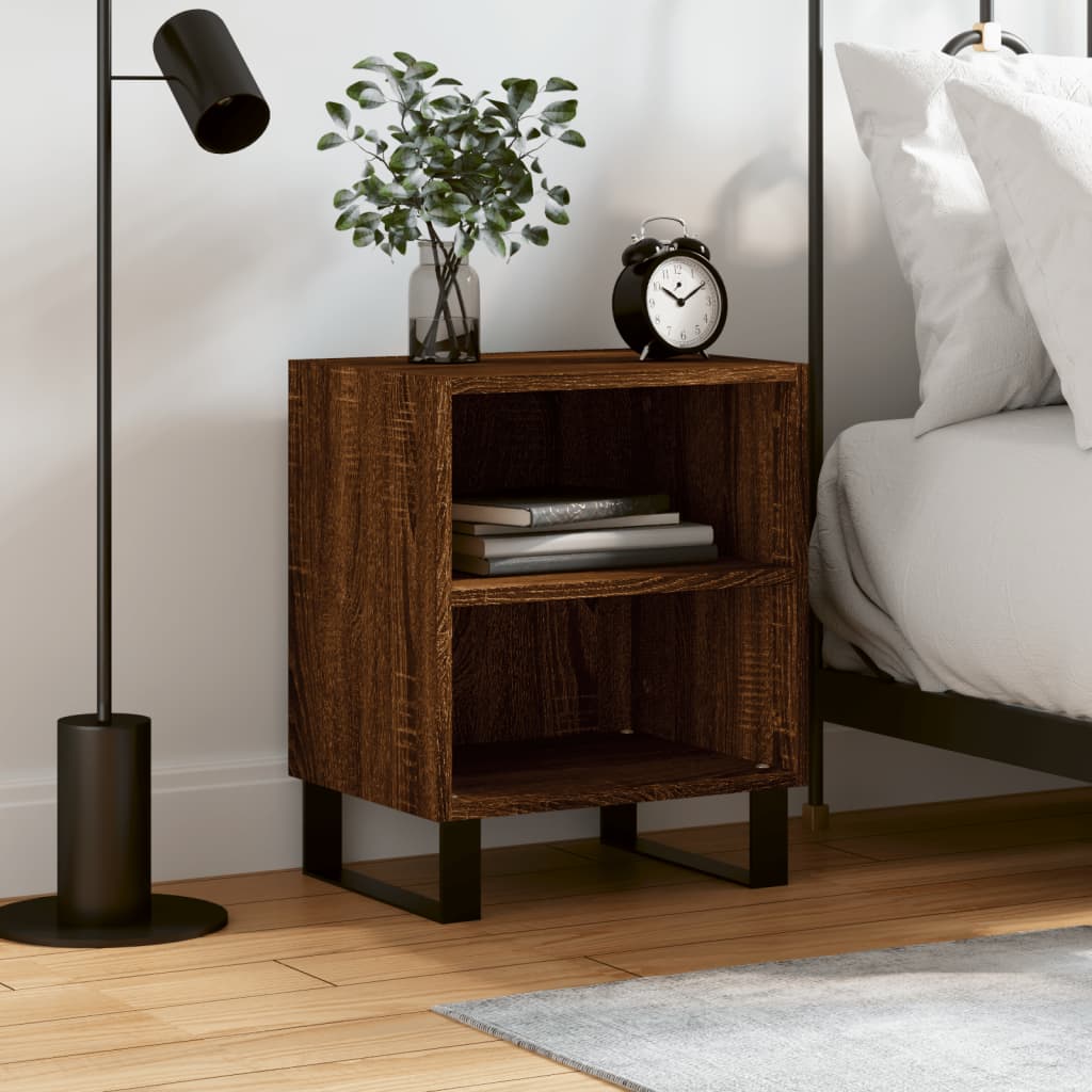 Bedside Cabinets 2 Pcs 40X30X50 Cm Engineered Wood