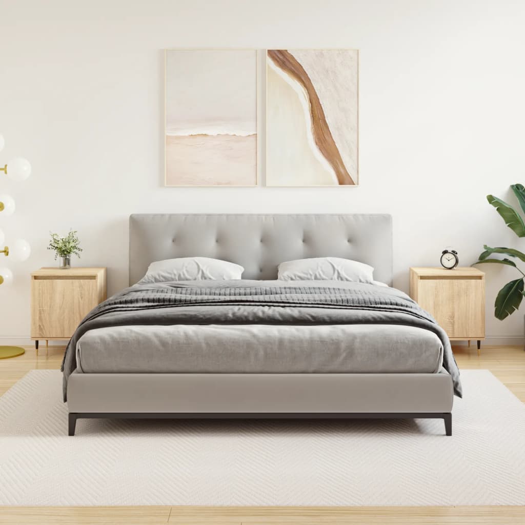 Bedside Cabinets 2 Pcs 40X30X50 Cm Engineered Wood