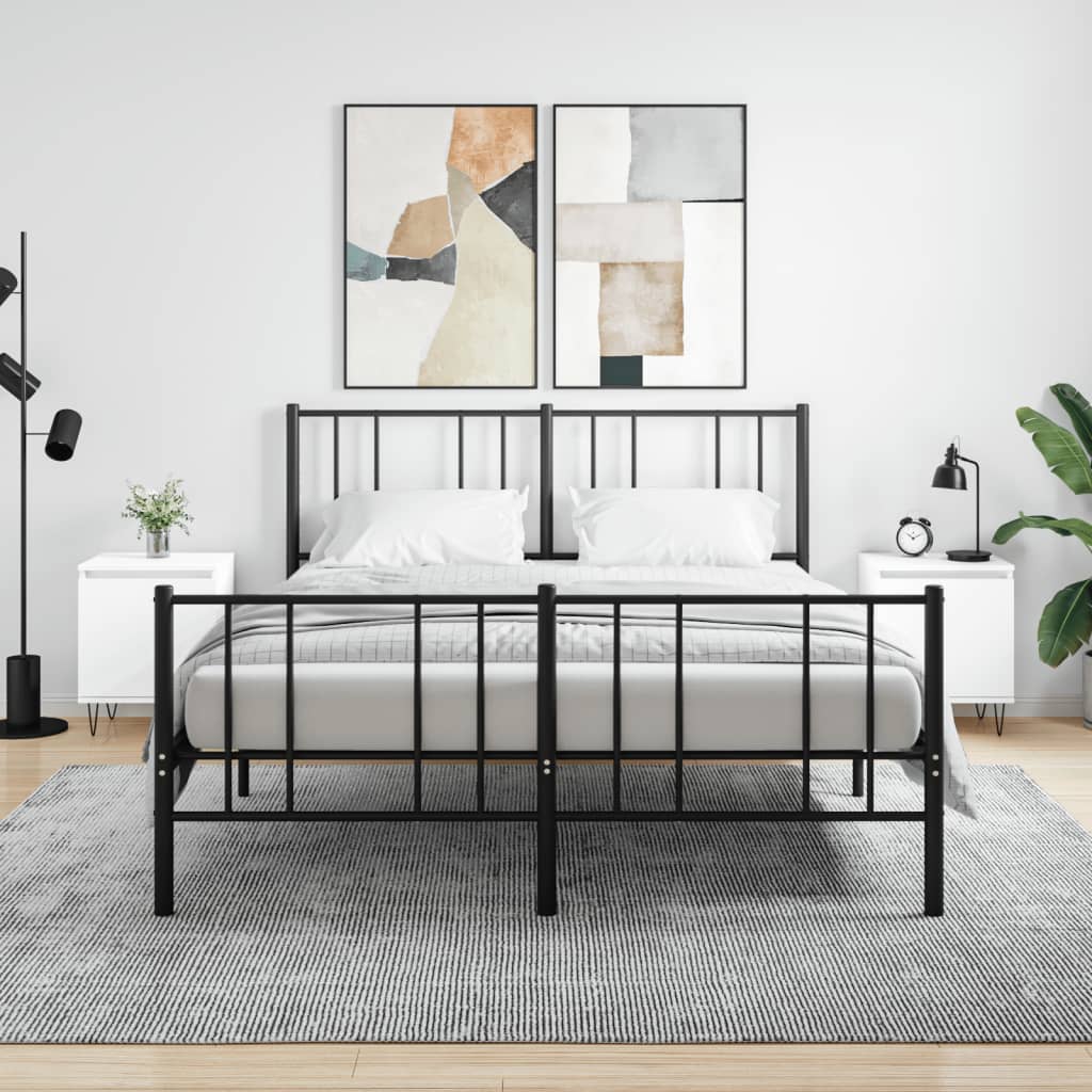 Bedside Cabinet 40X30X50 Cm Engineered Wood